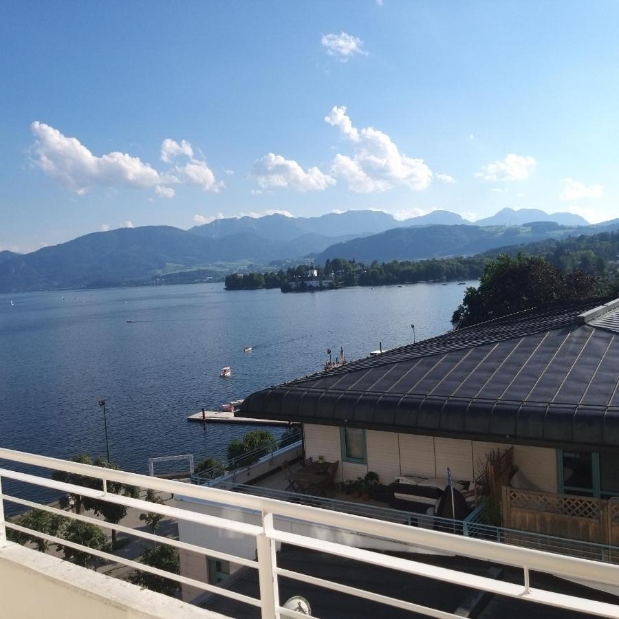 Fantastic Lake And Mountain View, First Row Lakeside Gmunden Exterior photo